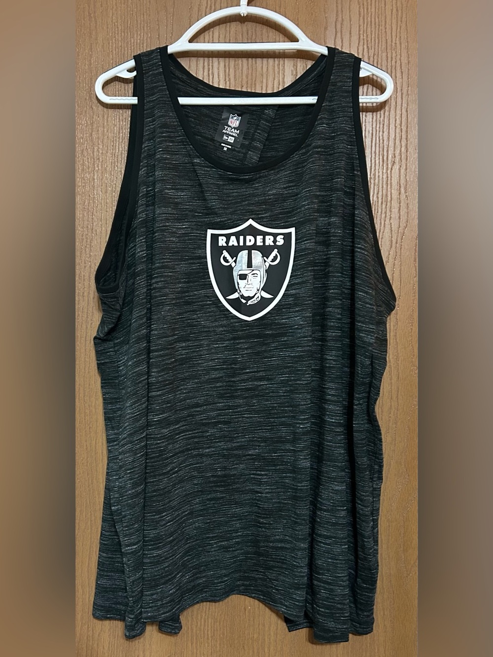 Las Vegas Raiders New Era Women's Plus Size Space Dye Active Tank Top